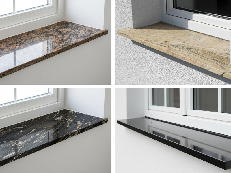 Granit Fensterbänke innen und außen