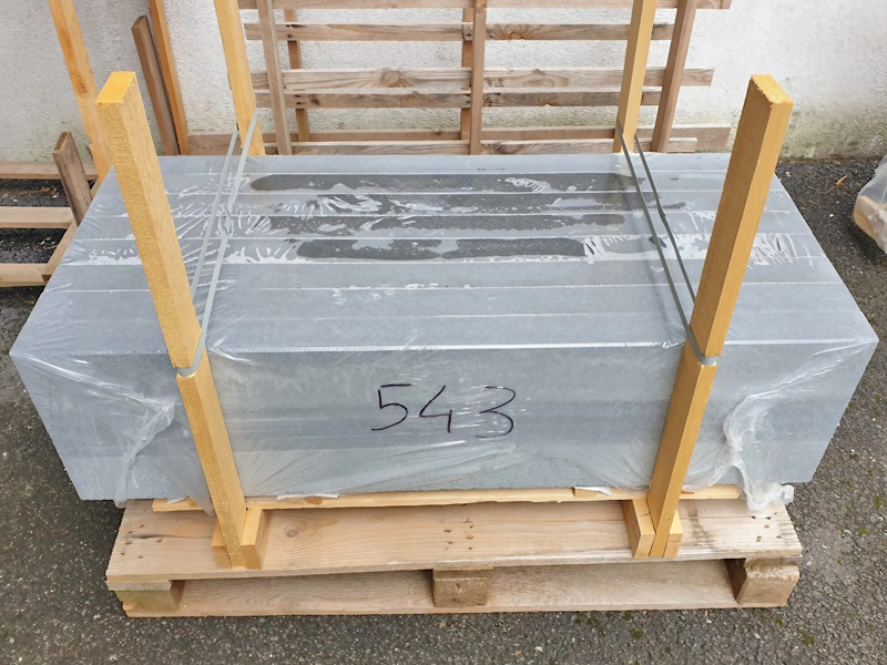 Lieferung Treppe: Blockstufen